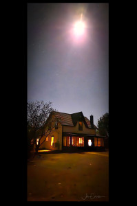 House in Moonlight Nov 23