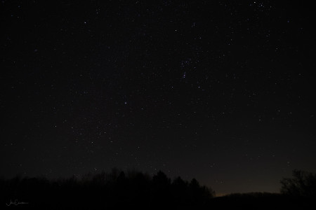 Orion in Southern Sky Nov 8